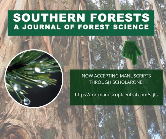 Southern Forests &ndash; NOW on ScholarOne
