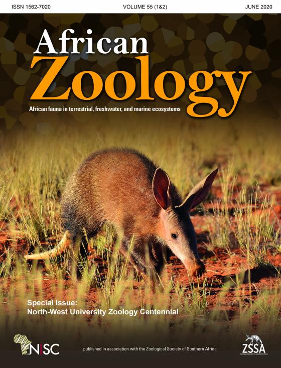NWU Zoology centennial special issue